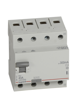 RX3 ВДТ 300мА 40А 4П AC LEGRAND