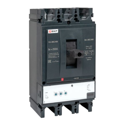 ВА-99C 400/250А 3P 45кА с электронным расцепителем EKF