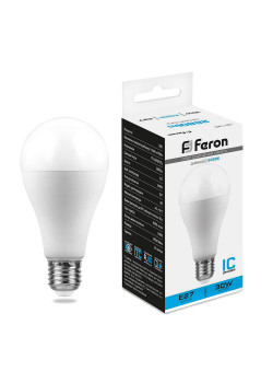Лампа светодиодная Feron LB-130 Шар E27 30W 175-265V 6400K