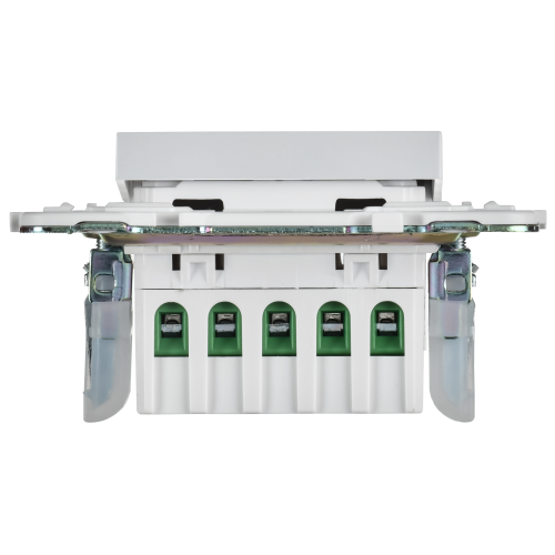 SKANDY Кнопка звонка с индикацией для отелей 10А SK-V17W арктический белый IEK