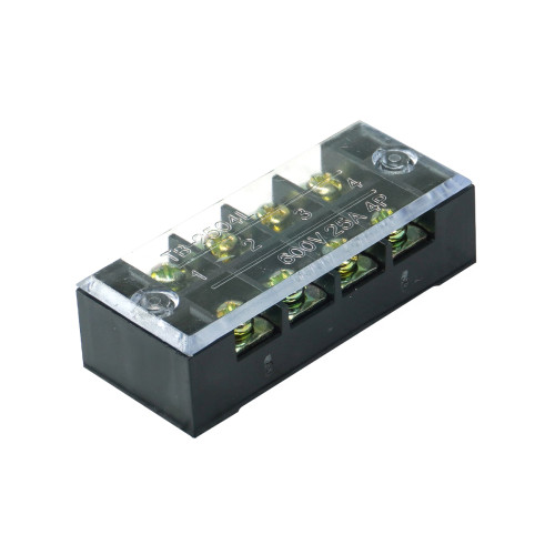 ТВ-2504, 25А, 4 клеммные пары, IP30, блок зажимов  (ЭТ)