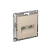 ATLASDESIGN РОЗЕТКА двойная компьютерная RJ45+RJ45 кат. 5e, механизм, ПЕСОЧНЫЙ ATLASDESIGN РОЗЕТКА двойная компьютерная RJ45+RJ45 кат. 5e, механизм, ПЕСОЧНЫЙ
