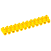 Зажим контактный винтовой ЗВИ-10 н/г 2,5-6мм2 12пар желтый IEK