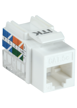 ITK Модуль Keystone Jack кат.5E UTP 110 IDC 90град