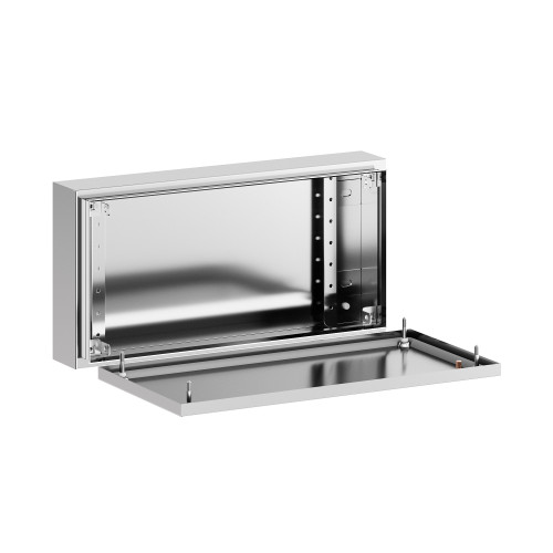 Корпус клеммный SDI из нержавеющей стали AISI304 ВxШxГ 400x200x80 мм, IP66 Корпус клеммный SDI из нержавеющей стали AISI304 ВxШxГ 400x200x80 мм, IP66