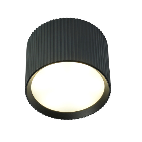 Светильник потолочный Feron HL458  Barrel ARIA 12W, 230V, GX53, черный