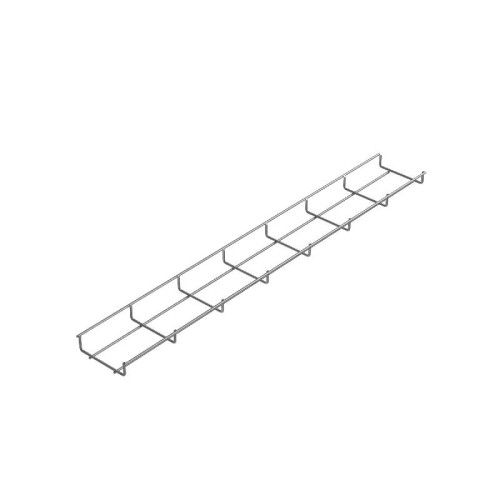 Лоток проволочный 100х35 L3000 сталь 4мм PL35-100-3000 оцинк. КМ LO0650