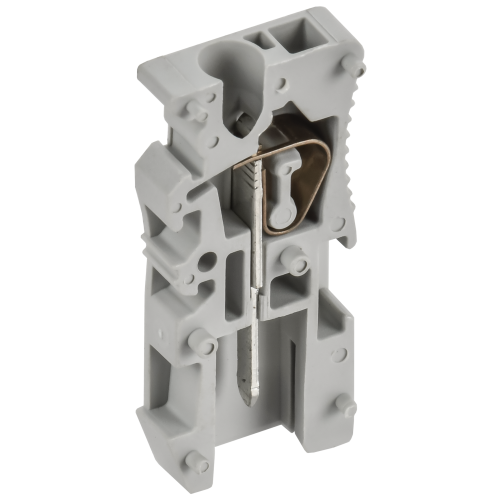 ARMAFIX Клемма пружинная CX2,5-SN 2,5мм2 разъемная на кабель (1 зажим 1 разъем) серая IEK