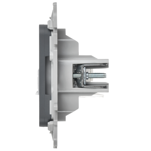 FLITE Розетка 2-местная компьютерная RJ45 категория 5Е UTP РК5е-2-0-ФлМА мокрый асфальт IEK FLITE Розетка 2-местная компьютерная RJ45 категория 5Е UTP РК5е-2-0-ФлМА мокрый асфальт IEK
