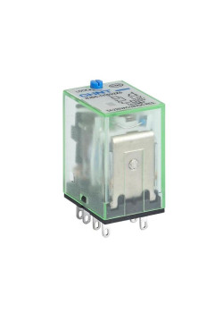Реле промежуточное с кнопкой тестирования NJDC-17(D)/2Z 2 конт. с инд. LED 10А AC 220В CHINT 651044