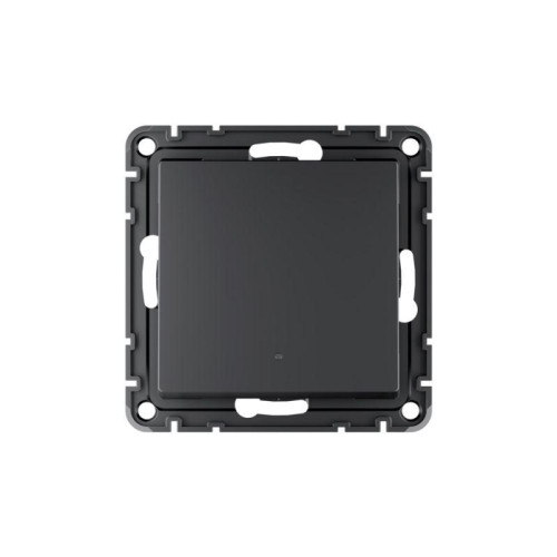 Выключатель 1-кл. AtlasDesign Smart 10А (сх. 1) L+N с подсветкой Zigbee механизм карбон SE ATN001013Z Выключатель 1-кл. AtlasDesign Smart 10А (сх. 1) L+N с подсветкой Zigbee механизм карбон SE ATN001013Z