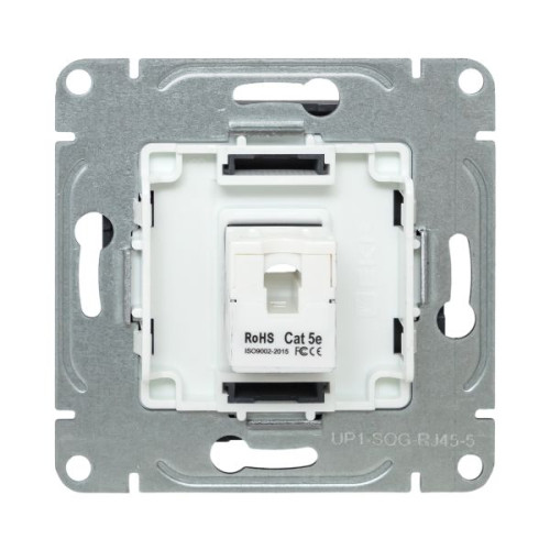 Механизм роз., RJ45 (cat5), графит., Эпика EKF