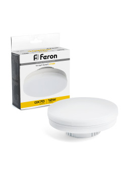 Лампа светодиодная Feron LB-471 GX70 12W 175-265V 2700K