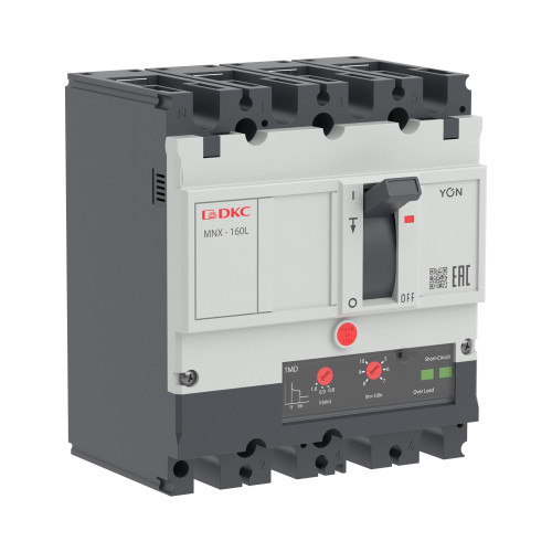Авт. выкл. YON pro MNX160L 4P 160A 70kA при AC415V расц. TMD