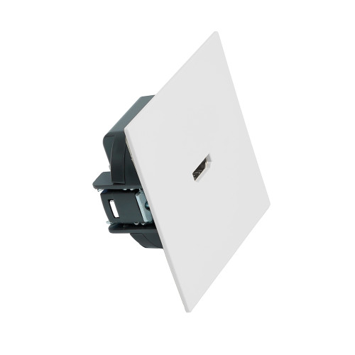 Розетка HDMI 2.0 Type A (механизм), STEKKER серия Мия, RST00-3118-01, белая магнолия Розетка HDMI 2.0 Type A (механизм), STEKKER серия Мия, RST00-3118-01, белая магнолия