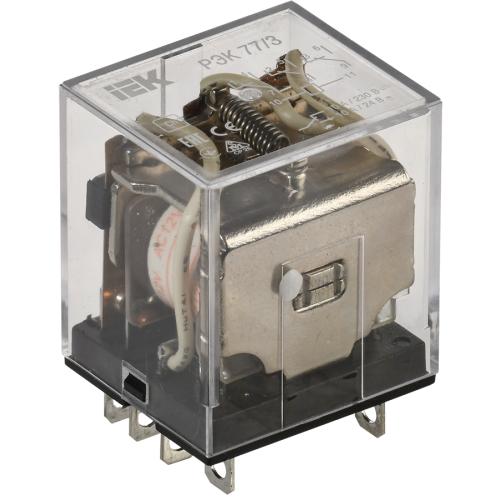 Реле РЭК77/3 10А 12В AC IEK