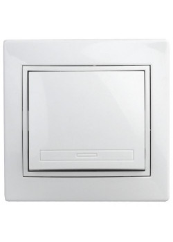 Выключатель 1-кл. СП Plano 10А IP20 1-101-01 250В бел. Intro Б0053721