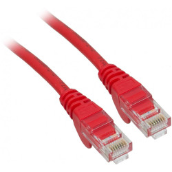 Патч-корд Lanmaster LAN-PC45/U5E-2.0-RD UTP RJ-45 вил.-вилка RJ-45 кат.5E 2м красный LSZH (уп.:1шт)