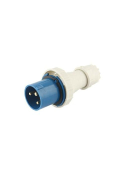 Вилка переносная PPC 033 2Р+РЕ 63А 220В IP67 Pro JazzWay 5072398