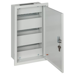 Корпус металлический ЩРВ-36, 475х280х120 мм, IP31, RAL7035 светло-серый LITE