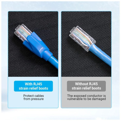 Колпачки изолирующие Vention для разъемов RJ-45 (50шт.) - Оранжевый Колпачки изолирующие Vention для разъемов RJ-45 (50шт.) - Оранжевый
