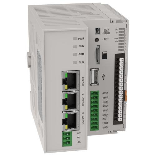 ПЛК 250 Модуль ЦПУ 8 входов интерфейсы RS232 RS485 Ethernet EtherCAT USB SD-Card 24В DC CDS ONI ПЛК 250 Модуль ЦПУ 8 входов интерфейсы RS232 RS485 Ethernet EtherCAT USB SD-Card 24В DC CDS ONI