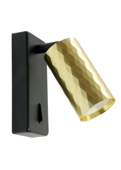 Светильник Feron ML1880 PRISM 35W, 230V, GU10, золото и чёрный