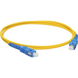 Патч-корд Lanmaster LAN-SC-SC/SU-2.0 1x9/125 OS2 SC-SC 2м LSZH желтый