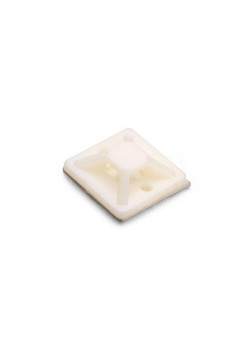 Площадка монтажная ПМС 30х30 бел. (уп.100шт) Fortisflex 49446