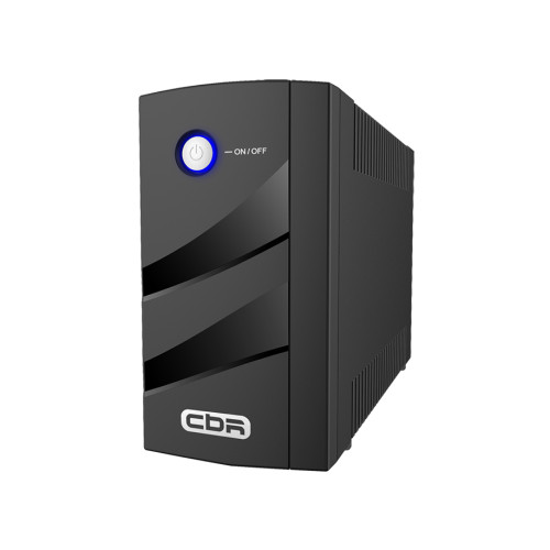 Башенный линейно-интерактивный ИБП/ ИБП CBR [ELN-675T-4I-LD] Line Interactive  675VA/360W 5Ah12V 4 x С13