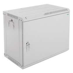 Шкаф коммутационный ЦМО ШРН-Эконом (ШРН-Э-9.350.1) настенный 9U 600x350мм пер.дв.металл 85кг серый 300мм 13.5кг 180град. 476мм IP20 металл