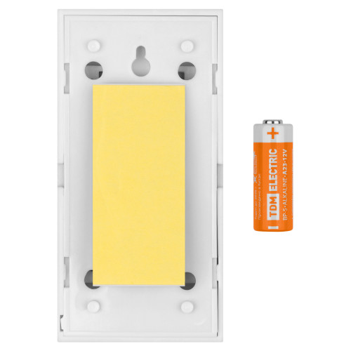 Звонок беспроводной в розетку ЗБР-11/1-36М (36 мелодий, кнопка IP30, AC 230V) TDM