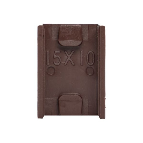 Соединитель (15x10) (4 шт) темн. дерево EKF-Plast