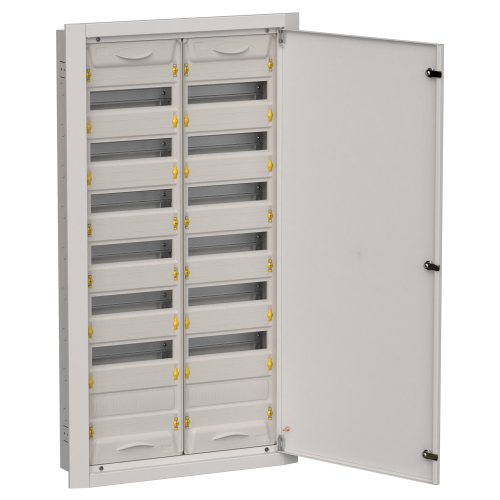 TITAN 5 Корпус металлический ЩРв-168 (2х84) 1130х625х130мм IP31 серый (одна дверь) IEK