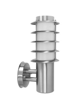 Светильник садово-парковый Feron DH026-В, Техно на стену, 18W E27 230V, серебро