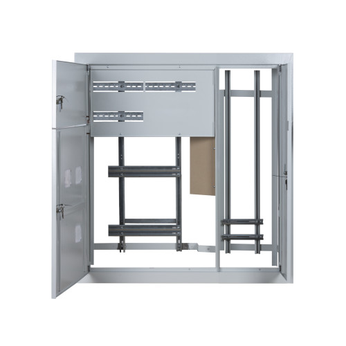 Корпус щита этажного 3 кв. (1010х950х160) размер ниши (920х860х140) TDM