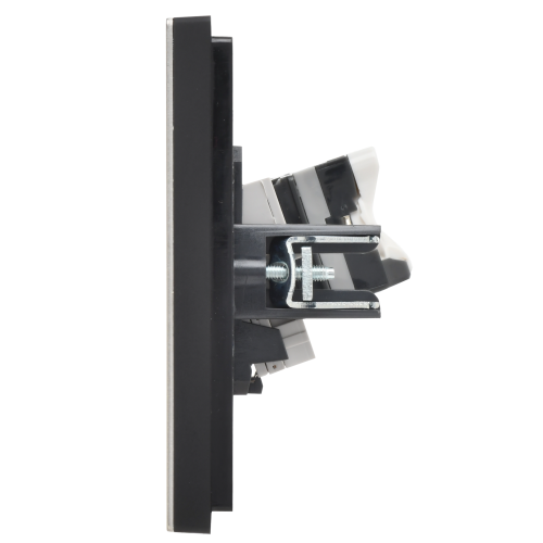 FORTE&PIANO Розетка двойная RJ11+RJ45 кат.5E FP635M металл шампань IEK FORTE&PIANO Розетка двойная RJ11+RJ45 кат.5E FP635M металл шампань IEK