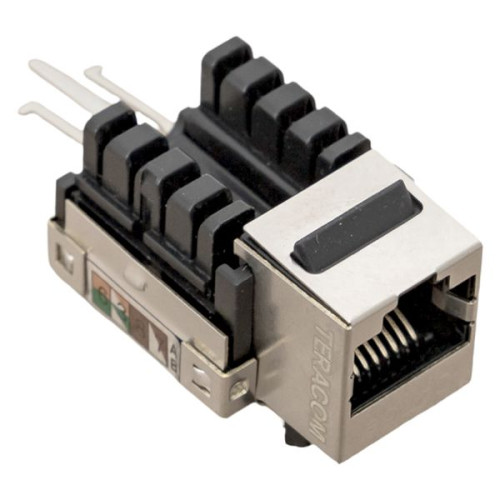 Модуль Keystone розеточный TERACOM PRO Cat.5E RJ-45 экран. FTP 110 IDC 90 град.