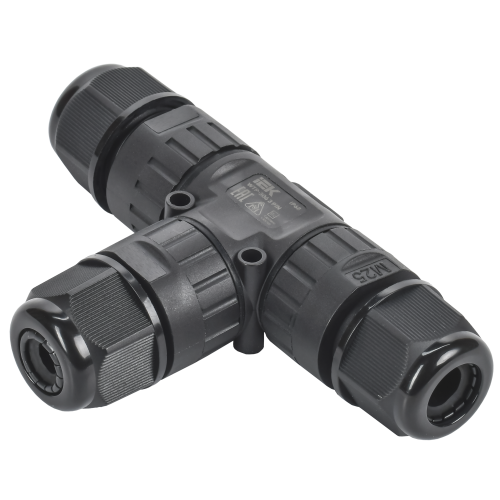 Коннектор кабельный герметичный WTP-306 3 PIN IP68 IEK