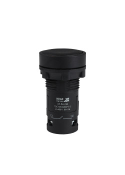 Кнопка с фиксацией OptiSignal Compact D22 C7-PH-210 черная 1НО XB7NH21