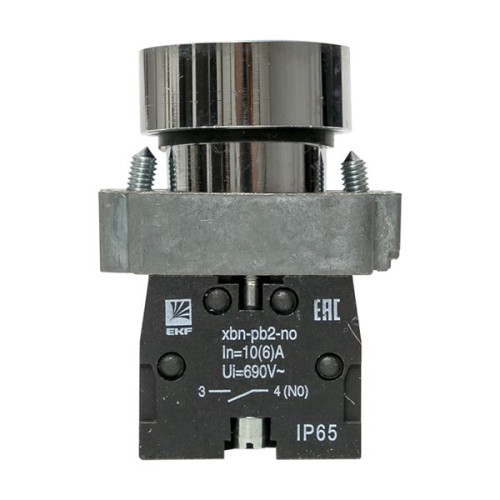 Кнопка BA61 синяя NO IP65 EKF