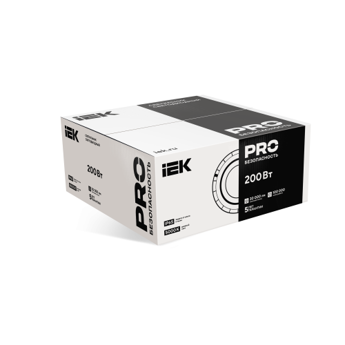 PRO Светильник ДСП 3020 200Вт 120гр 5000К IP65 IEK