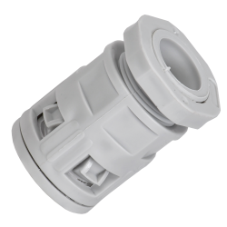 ELASTA Муфта вводная для гофрированных труб MVN25 IP40 серая IEK
