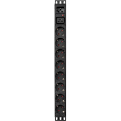 Блок распределения питания Powercom PDU-16A-type 2 (PDU-16AV10-8S-C9-C2)