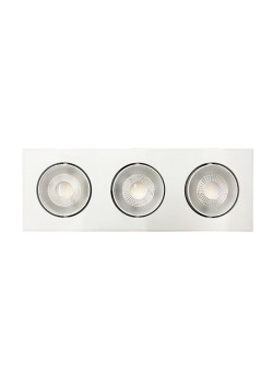 Светильник светодиодный PSP-S 413 3х8Вт 4000К IP40 40град. карданный бел. JazzWay 5048379