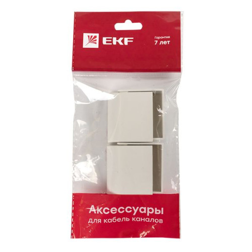 Заглушка (40x16) (4 шт) белая EKF-Plast Заглушка (40x16) (4 шт) белая EKF-Plast