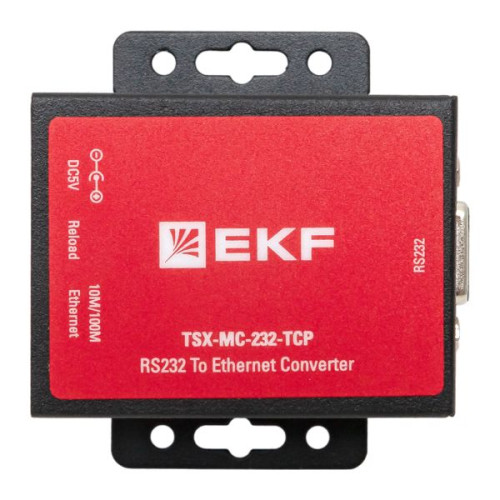 Преобразователь RS-232 в Ethernet MC-232-TCP TSX EKF Преобразователь RS-232 в Ethernet MC-232-TCP TSX EKF