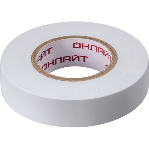 Изолента ОНЛАЙТ 71 676 OIT-B15-20/WH белая