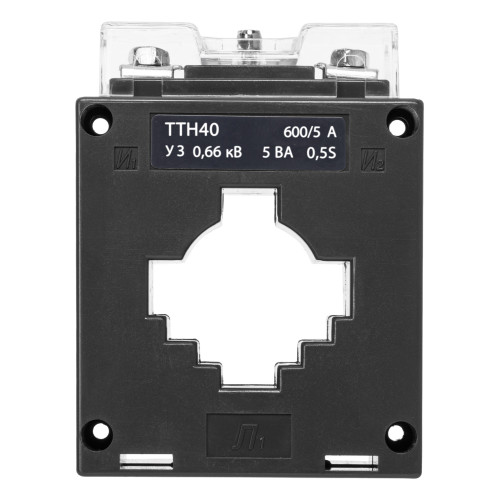 Трансформатор тока измерительный ТТН 40/600/5- 5VA/0,5S-Р TDM Трансформатор тока измерительный ТТН 40/600/5- 5VA/0,5S-Р TDM