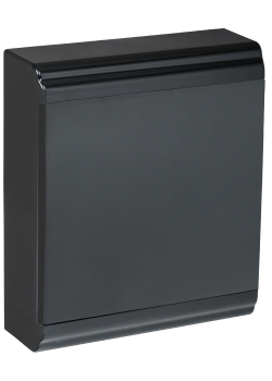PRIME Корпус пластиковый ЩРН-П-24 модуля навесной черный IP41 IEK